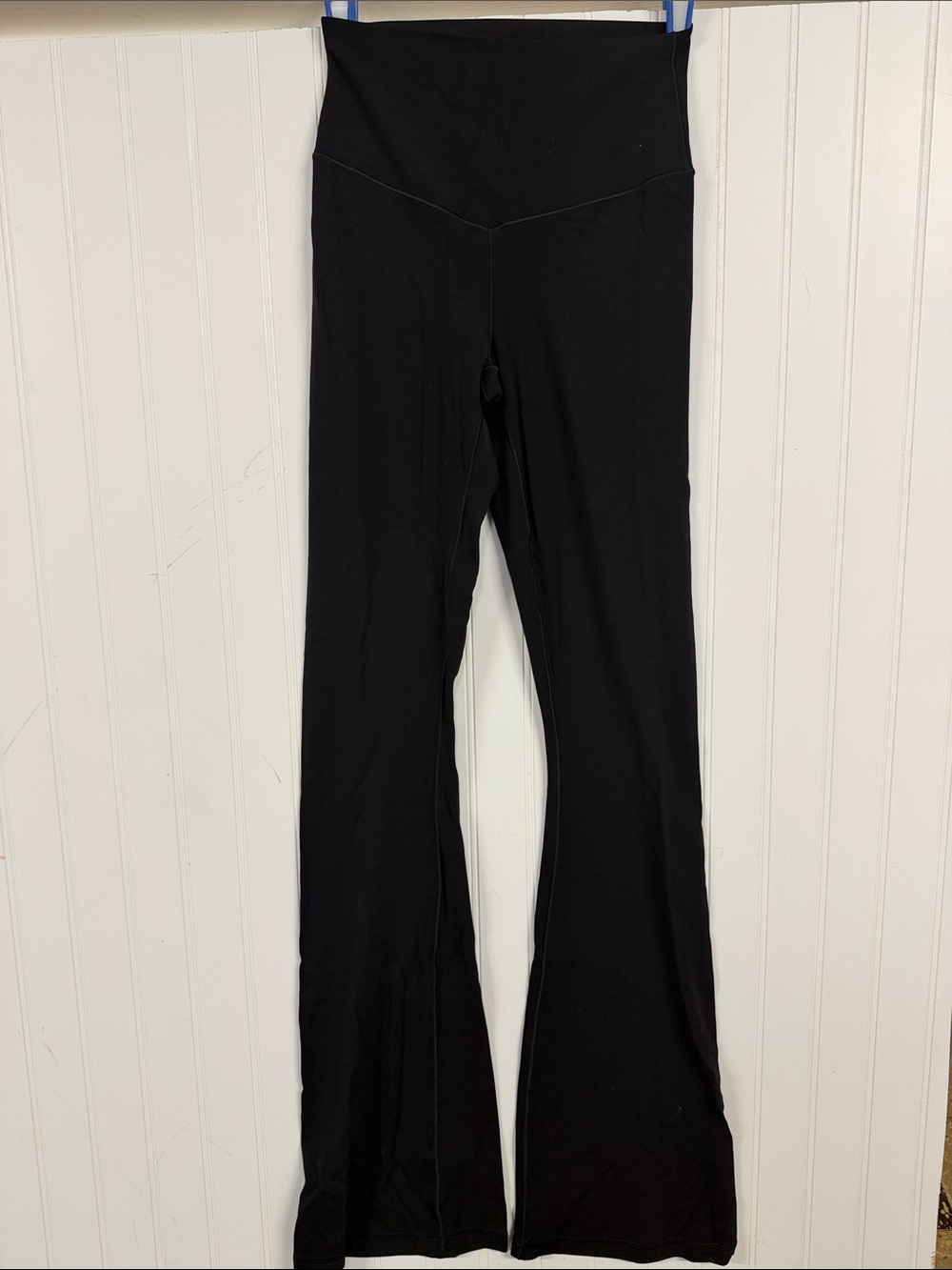 aerie Black High-Rise Bootcut Yoga Pants